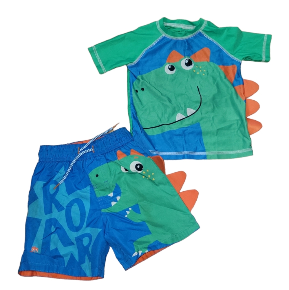 2T dinosaur swim set